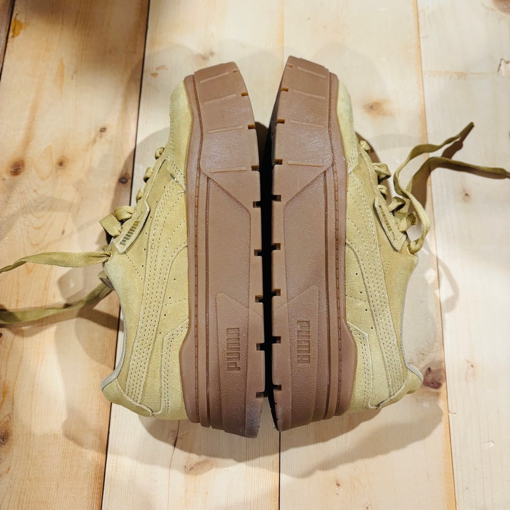 EUC Puma Mayze Stack Suede Platform Sneakers Sz 7.5 - Picture 11 of 17